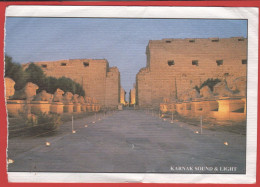 EGITTO - EGYPT - Temple Of Karnak - Sound & Light Ticket - Biglietto D'ingresso - Usato - Tickets D'entrée