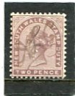 AUSTRALIA/NEW SOUTH WALES - DUTY STAMP  2d  USED - Usati