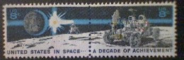 United States, Scott #1435b, Used(o), 1971, Moonscape, Continuous Pair, 8¢ - Used Stamps
