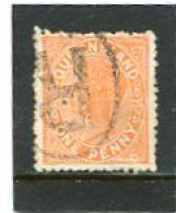 AUSTRALIA/QUEENSLAND - 1882   1d  RED  FINE  USED   SG 166 - Usati