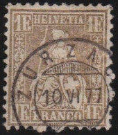 Suisse   .  Michel   .     28  (2 Scans)    .   O      .  Oblitéré - Used Stamps