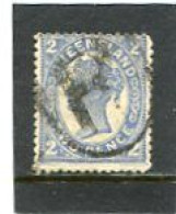 AUSTRALIA/QUEENSLAND - 1897   2d  BLUE  FINE  USED   SG 234 - Usados