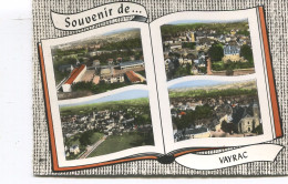 CPSM GF  - En Avion Au Dessus De VAYRAT EN QUERCY - Souvenir De - - Vayrac