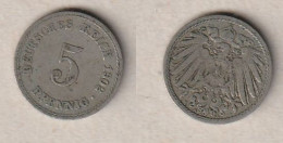00865) Dt. Kaiserreich, 5 Pfennig 1902A - 5 Pfennig