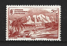 A.O.F.. N°27 De 1947. Paysages Montagneux. - Montagnes