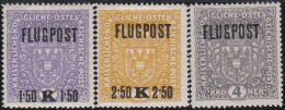 Österreich    .  Y&T   .   Luft   1/3      .   *      .   Ungebraucht Mit Gummi - Unused Stamps