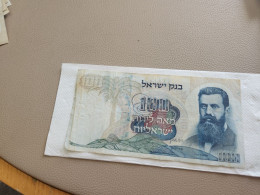 Israel-100 LIROT-BENJAMIN ZE'EV HERZL-(1968)-(BLACK-NUMBER)-(309)-(96081745-ג/1)-XXF-bank Note - Israele