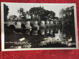 Mantes-la-Jolie Mantes Sur Seine [78] Yvelines -vieux Pont De Limay CPSM--CPA Carte Postale-Postcard-- - Mantes La Jolie