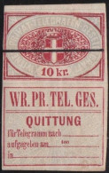 Österreich    .  Y&T   .   Telegraph 17  (2 Scans)        .   *      .   Ungebraucht Mit Gummi - Télégraphe