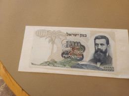 Israel-100 LIROT-BENJAMIN ZE'EV HERZL-(1968)-(BROWN-NUMBER)-(314)-(28736002-נ/2)-XXF-bank Note - Israël