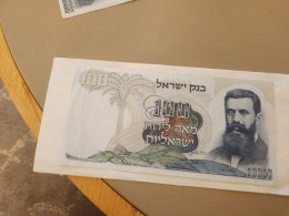 Israel-100 LIROT-BENJAMIN ZE'EV HERZL-(1968)-(BROWN-NUMBER)-(315)-(39859048-ל/1)-XXF-wrinkle-bank Note - Israel