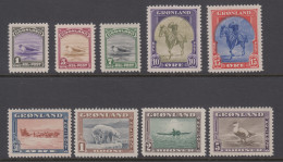 Greenland 1945 - Michel 8-16 Mint Never Hinged ** - Ongebruikt