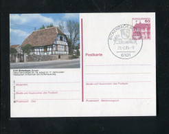 "BUNDESREPUBLIK DEUTSCHLAND" Bildpostkarte Mit Bildgleichem Stempel Ex "BICKENBACH" (3601) - Illustrated Postcards - Used