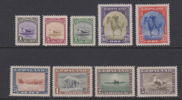 Greenland 1945 - Michel 8-16 Mint Never Hinged ** - Neufs