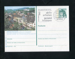 "BUNDESREPUBLIK DEUTSCHLAND" Bildpostkarte Mit Bildgleichem Stempel Ex "BAD MUENSTEREIFEL" (3603) - Illustrated Postcards - Used