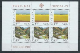 Portugal 1977 Bloc N° 20 Neuf Thème Europa - 1977