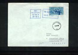 Norway 1964 Svalbard - Hopen Meteorology Station Interesting Letter - Briefe U. Dokumente