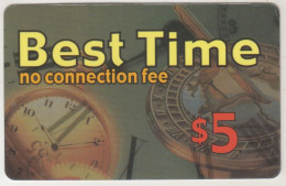 CANADA - Best Time , Prepaid Card $5 , Used - Canada