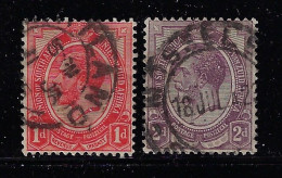 SOUTH AFRICA 1913 GEORGE V  SCOTT #3,5 USED - Gebruikt