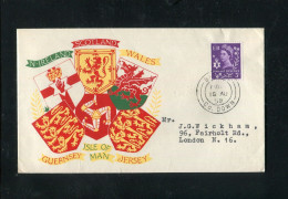 "GROSSBRITANIEN-NORDIRLAND" 1958, Mi. 1x FDC (3617) - Northern Ireland