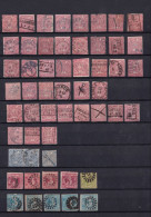 German States - Lot Of Used Stamps In Different Conditions - Many Types Of Interesting Seals - Colecciones