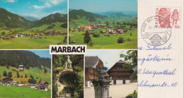 AK  "Marbach - 5 Bilder"  MARBACH       1985 - Storia Postale