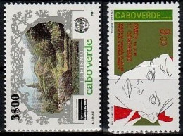 (130,132) Cape Verde / Cabo Verde  2 Values Ex 1990-1997  ** / Mnh   Michel 590+721 - Cap Vert