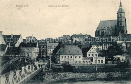 43037670 Penig Partie An Der Bruecke Kirche Penig - Penig