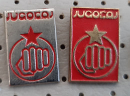 Karate Federation JUGOKAJ Slovenia Ex Yugoslavia Vintage Pins - Judo
