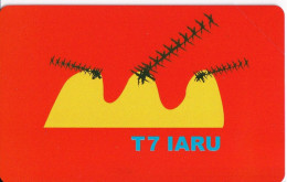 TARJETA DE SAN MARINO DE T7 IARU - Saint-Marin