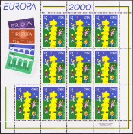 Europa CEPT 2000 Irlande - Ireland - Irland Y&T N°F1227 - Michel N°KB1223 *** - 30p EUROPA - Gommé - 2000