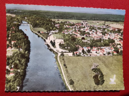 CPSM Grand Format -  En Avion Au Dessus De .. Mériel -(Seine-et-Oise) - Vue Panoramique - Meriel