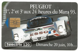 Telecarte F414 Peugeot 905 120 Unités SO3 - 1993