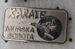 Karate Club Murska Sobota SLovenia Ex YUgoslavia Vintage Pin - Judo