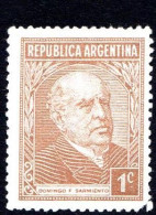 Argentina - 1935 - Faustino Sarmiento - Usato - Oblitérés