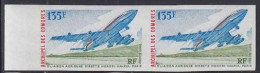 COMOROS(1974) Boeing 707. Imperforate Margin Pair. Scott No C66, Yvert No PA65. - Sonstige & Ohne Zuordnung