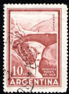 Argentina - 1971- Mendoza Puente Del Inca - 10 Pesos - Usato - Gebraucht