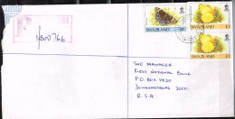 SWAZILAND - Lettre Recommandée  Swaziland / Afrique Du Sud / 1995 - Swaziland (1968-...)