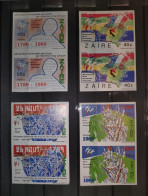 Zaire - 1331/1334 - En Paire - Non Dentelé - Ongetand - Imperforated - Révolution Française - 1990 - MNH - Unused Stamps