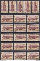 Nvelle Calédonie 1948 - PA N°63(o) - Lot De 20 Timbres - Used Stamps