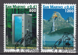 San Marino  Europa Cept 2001 Gestempeld - 2001
