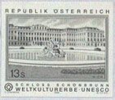 AUSTRIA(1999) Schonnbrun Palace. Black Proof. UNESCO World Heritage Site. Scott No 1780. - Ensayos & Reimpresiones