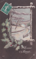 Bonne Année --1914-- Paysage De Neige ...illustrateur  ????? - Nouvel An