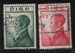 IRELAND Scott # 149-50 Used - Robert Emmet B - Gebruikt