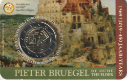 BELGIË 2019 COINCARD 2€   /  BELGIQUE 2019 CARTE PIÈCE DE MONNAIE 2€ / BELGIUM 2019 COINCARD 2€ - Belgio