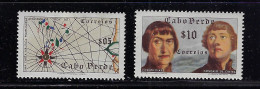 CAPE VERDE 1952 SCOTT #277-278 MH - Kapverdische Inseln