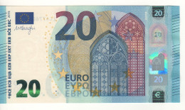 20 EURO   'Belgium'   Draghi    Z 002 H1    ZC4776099557  /  FDS - UNC - 20 Euro