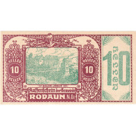 Billet, Autriche, Rodaun, 10 Heller, Château, 1920, SPL, Mehl:FS 840IIa - Oesterreich