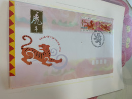 Tigers New Year FDC Australia 1998 - Other & Unclassified