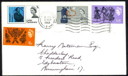 Great Britain Sc# 426-429 FDC 1965 9.2 Lister 100th - 1952-1971 Em. Prédécimales